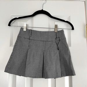 Girls Pleated Plaid Zara Skirt
